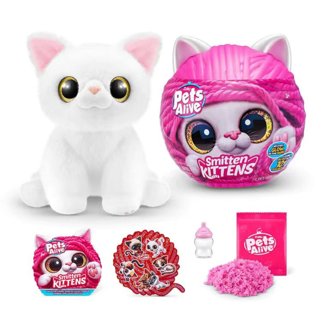 Zuru Pets Alive Smitten Kittens Blind Box G1 G2 Cat Doll Trendy Toys Table Decoration Collectible Toys Birthday Gift for Kids