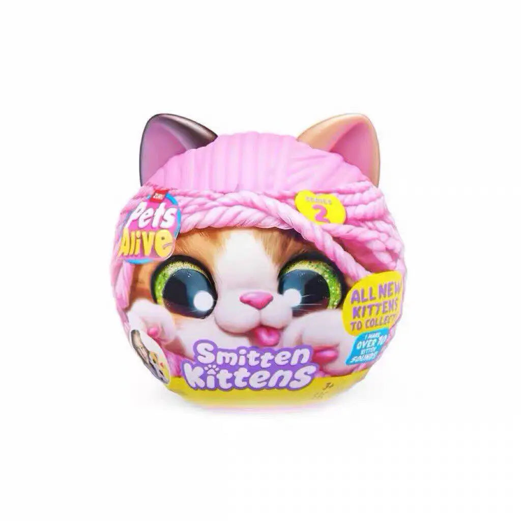 Zuru Pets Alive Smitten Kittens Blind Box G1 G2 Cat Doll Trendy Toys Table Decoration Collectible Toys Birthday Gift for Kids
