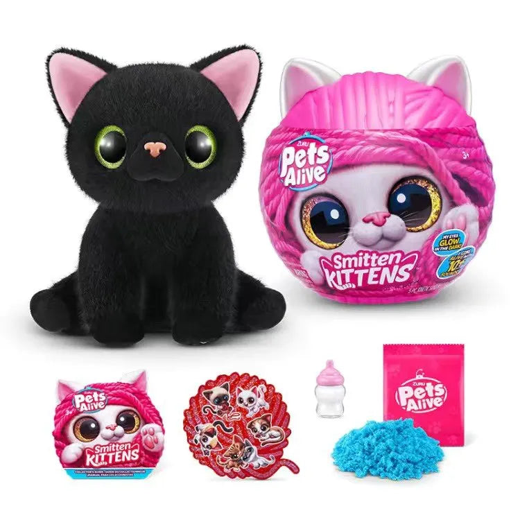 Zuru Pets Alive Smitten Kittens Blind Box G1 G2 Cat Doll Trendy Toys Table Decoration Collectible Toys Birthday Gift for Kids