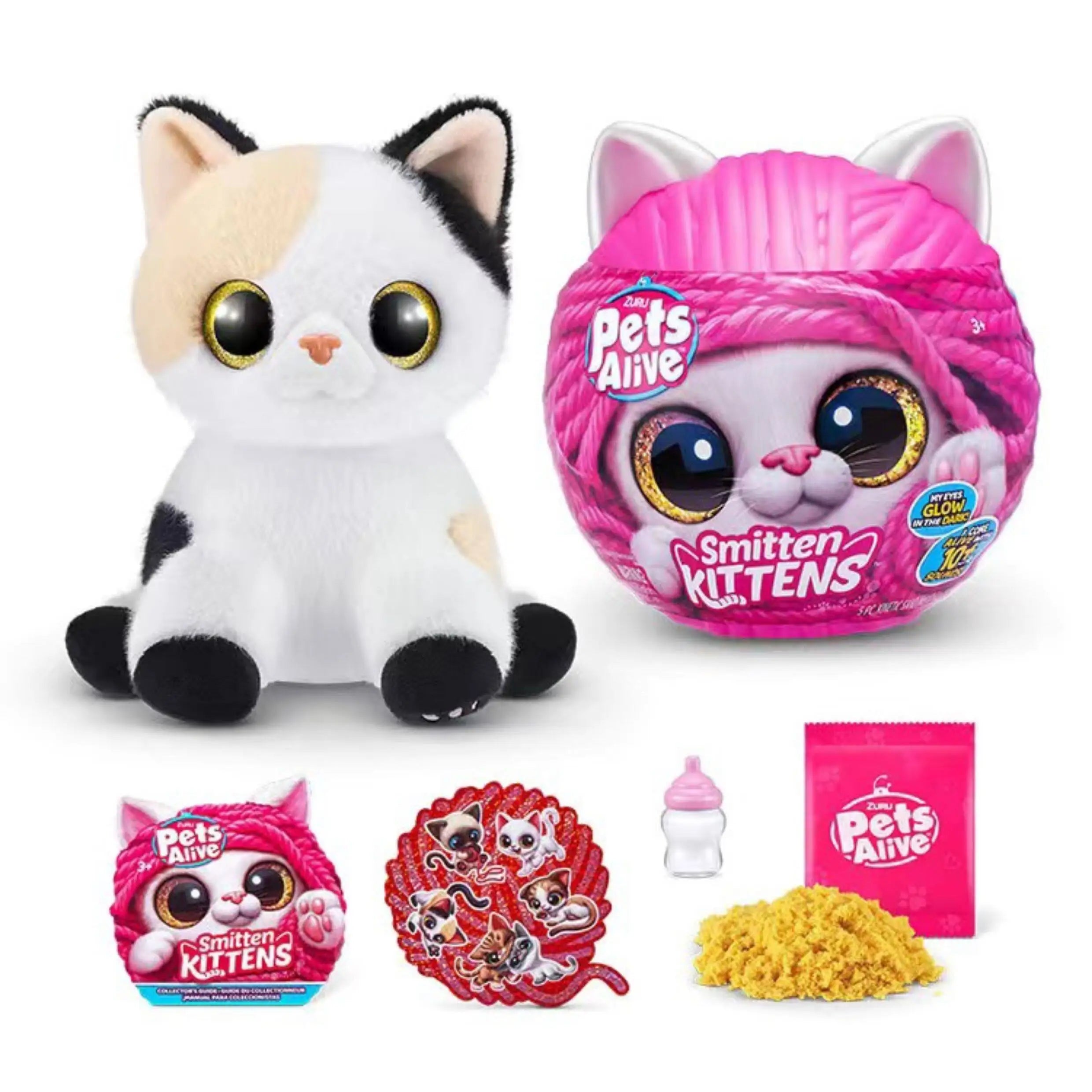 Zuru Pets Alive Smitten Kittens Blind Box G1 G2 Cat Doll Trendy Toys Table Decoration Collectible Toys Birthday Gift for Kids